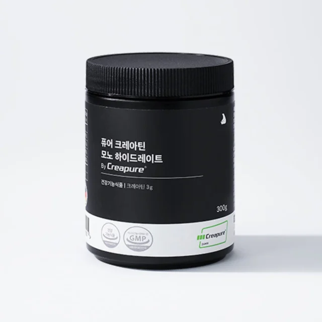 잠백이 모노 크레아틴 크레아퓨어 하이드레이트 300g 100회분