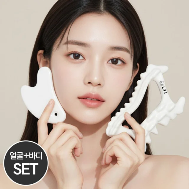 도자기 괄사 괄사마사지기 얼굴 두피 승모근 림프순환 마사지