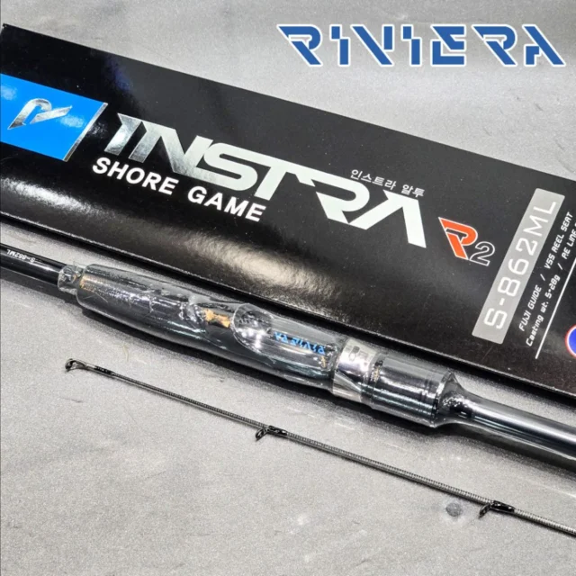 리비에라 인스트라 R2 알투 광어 농어 우럭 워킹 인쇼어 낚시대 S-862ML